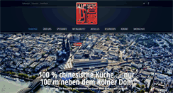 Desktop Screenshot of greatwallcologne.de